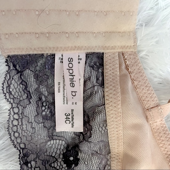 SOPHIE B Lace Bra Top 34C - Picture 5 of 5